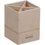 Rhodia Stifteköcher Kunstleder 8x11 cm Rosenquarz 1 St.