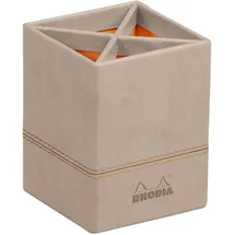 Rhodia Stifteköcher Kunstleder 8x11 cm Rosenquarz 1 St.