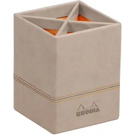 Rhodia Stifteköcher Kunstleder 8x11 cm Rosenquarz 1 St.