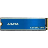 A-Data ADATA LEGEND 700 256GB, M.2 2280/M-Key/PCIe 3.0 x4, Kühlkörper (ALEG-700-256GCS)
