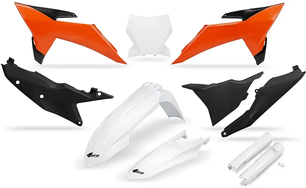 Ufo Ktm Sx-sxf 2025 Plastikbausatz - White / Orange / Black / White - One Size