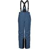 KILLTEC Jungen Funktionshose/Skihose mit abzippbarem Latz, Schneefang und Kantenschutz KSW 79 BYS SKI PNTS, Ocean, 140, 37310-000