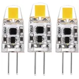 proventa LED Kapsel G4 1W warmweiß Klar 12V dimmbar 3-Pack