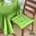 Homescapes Tischdecke rund 180 cm Limette