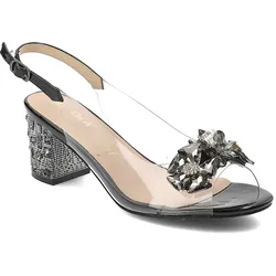 Schwarze Sandalen S.Barski Elegante Damenschuhe, 38