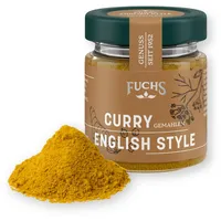 Fuchs Gewürze - Curry english style gemahlen | Mildes Currypulver | 40 g