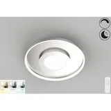 Brilo Briloner LED Deckenleuchte Matt Nickel-Chrom 1xLED-Platine/25W