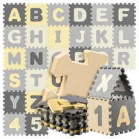 SPIELWERK Puzzlematte grau