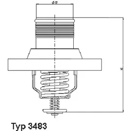 Wahler Thermostat, Kühlmittel