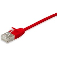 Equip Patchkabel Cat6A S/FTP 2xRJ45 Slim LSZH 2.00m rot