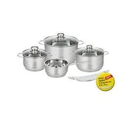 ELO Brillant Topf-Set 5-tlg. Kochtopf + Suppentopf + 3 x Deckel