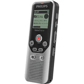 Philips VoiceTracer DVT1250 Audiorecorder, Dunkel Silber und Schwarz