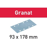 Festool STF 93X178 P150 GR/100 Granat Schleifblatt 178x93mm K150, 100er-Pack 498937
