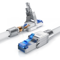 Primewire Patchkabel CAT 8 Gigabit Ethernet LAN Kabel - 40 Gbit/s S/FTP PIMF Schirmung - Netzwerkkabel - 30m