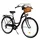 Milord Cityrad 28 Zoll RH 46 cm Damen schwarz