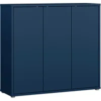Forte Alice Springs Schuhschrank 109,2 x 99,1 x 34,9 blau