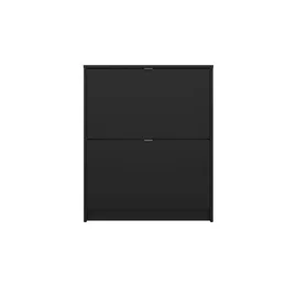 INOSIGN Schuhschrank 70,3 x 85 x 16,6 cm schwarz matt