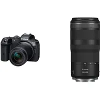 Canon EOS R7 Kamera spiegellose Camera + RF-S 18-150mm F3.5-6.3 is STM Objektiv & Objektiv RF 100-400mm F5.6-8 is USM Supertele-Objektiv