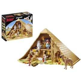 Playmobil 71148 Asterix: Pyramide des Pharao, Obelix, Asterix, Miraculix, Numerobis, Schraubzieris, Idefix, Spielzeug für Kinder ab 5 Jahren [Exklusiv bei Amazon]