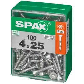 SPAX Universalschraube Senkkopf 4 x 25 mm 100 Stück