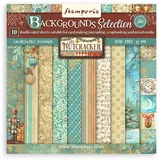 Stamperia - Scrapbook Paper Pad for Scrapbooks, Albums, Cards, Bullet Journals and More, Acid Free, Double-Sided, Perfect for Crafts and Gifting (The Nutcracker Backgrounds) (20.3 x 20.3cm)