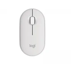 Logitech Pebble M350s Kabellose Maus - Tonal White