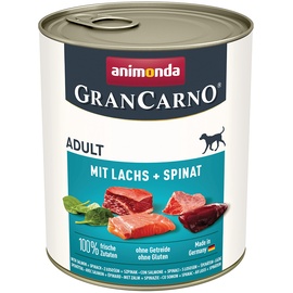 Animonda GranCarno Original Adult Lachs & Spinat Hundefutter nass