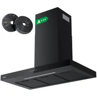 Ciarra A+++ 650 m3/h Dunstabzugshaube 90cm Wandhaube WIFI +APP & Touch Control VMB9102