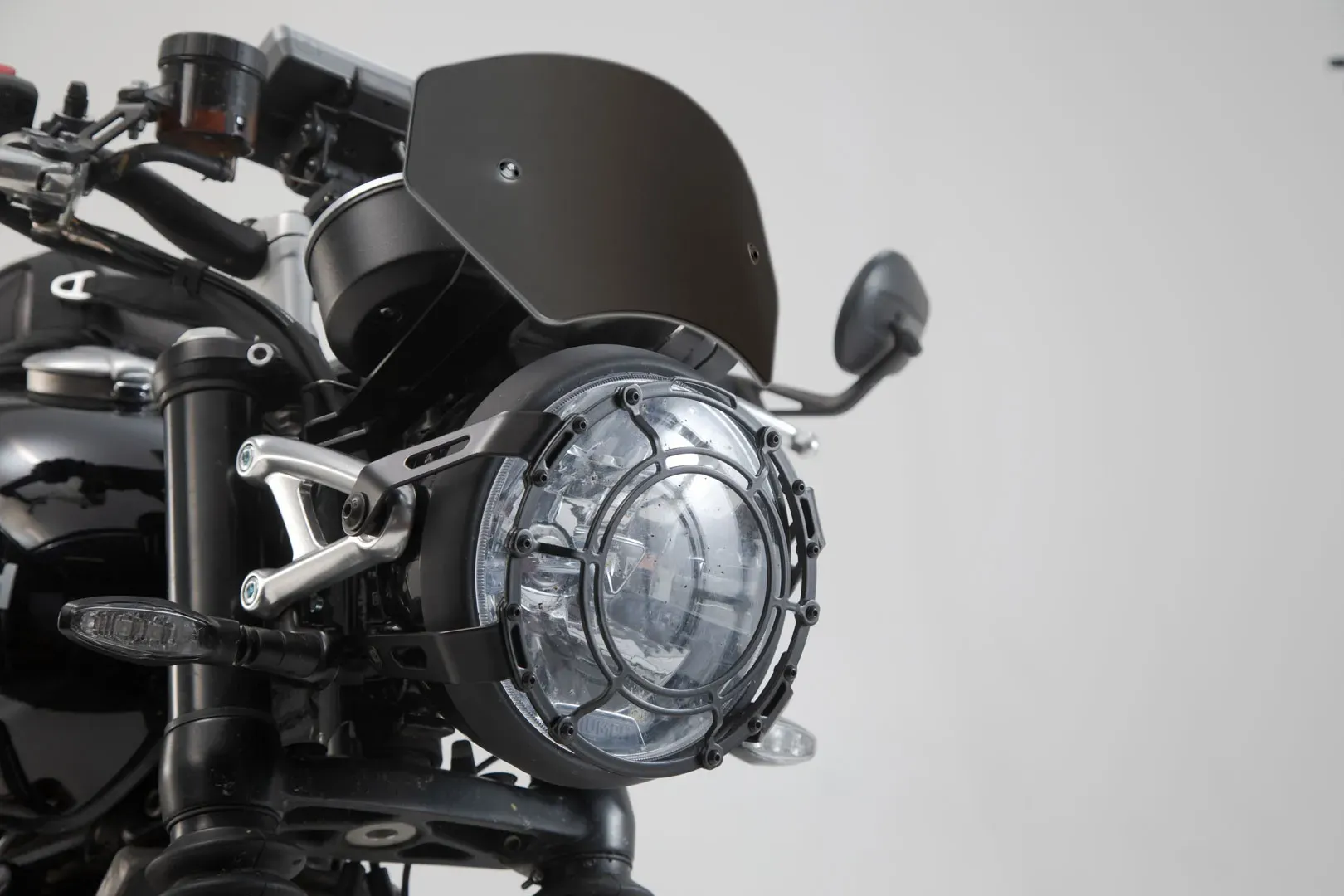 SW-Motech Windschild - Schwarz. Triumph Speed Twin 1200 (18-24).