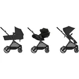 Cybex Kombikinderwagen EOS BASIC Trio-Set inkl. Babyschale Aton B2 (Schwarz)