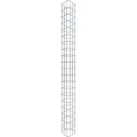 Gabiona Gabionensäule eckig 17 x 17 x 200 cm