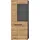 Home Affaire Vitrine REHAT 80 x 37 x 190 cm Grau