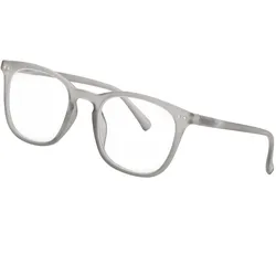 LEXXOO Lesehilfe Dpt. +1,50 Nature Kunststoff matt transparent hellgrau