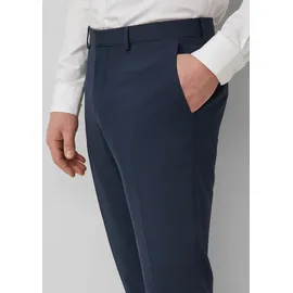 s.Oliver s.O ULTIMATE Slim Fit Anzughose Hahnentritt Blau 56