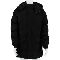 Poolman Winterjacke mit Kapuze P2304.738 (warm wattiert, leicht) schwarz Herren