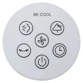 Be Cool Premium Sprühnebel Standventilator 80 cm Weiß
