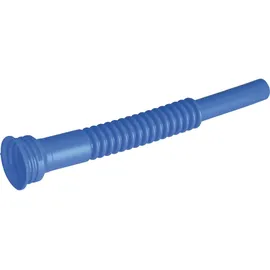 FP Auslaufrohr flexibel Hd-pe blau L265 mm