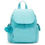 Kipling City Pack Mini Kleiner Rucksack, Deepest Aqua (Blau)