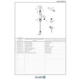 Kludi Zenta Sensor-Armatur DN 15 (3820205)