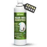 bio-chem Abflussreiniger EXTRA STARK 1 L - Profi Rohrreiniger - Geruchsneutral Rohrreiniger (Einzelprodukt, [- HAAR-WEG Abflussfrei 1 l Chlorfrei und geruchsneutral – sicher in Anwendung) weiß