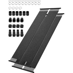 Solar-Poolheizung, 2,75 x 20 Fuß, Heizsystem für oberirdische Pools (2 Paneele)