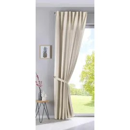 Gardinenbox 2er Set »JENA« HxB 250x300 cm Sand