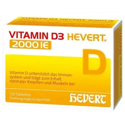 Vitamin D3 Hevert 2000 IE