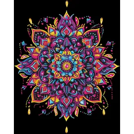 Diamond Dotz Diamond Painting Neon Mandala Bastelset