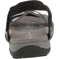 SKECHERS Damen Reggae Slim Takes Two Schwarz - Schwarz
