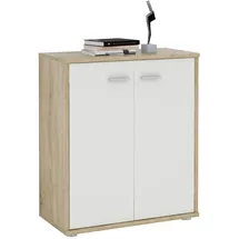 CARO-Möbel Sideboard 60 x 70 x 30 cm Weiß