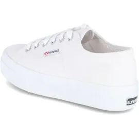 SUPERGA Damen Plateau Sneaker - Blau,Rot,Weiß - 39