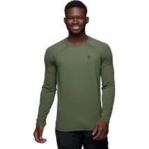Black Diamond Alpenglow L/S Crew Funktionsshirt Grün