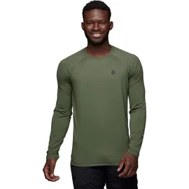 Black Diamond Alpenglow L/S Crew Funktionsshirt Grün