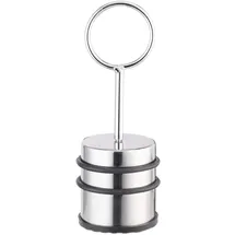 Relaxdays Türstopper Silber 21 cm